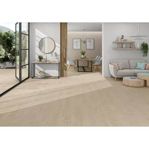 Take Home Tile Sample - Whitehill Ashwood 9 in. x 9 in. Matte Porcelain Wood Look Floor and Wall Tile