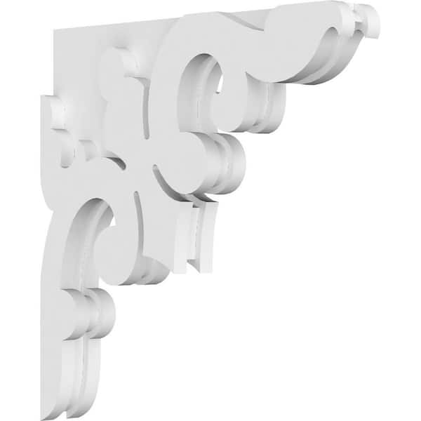 Ekena Millwork 1-7/8 in. x 14 in. x 14 in. PVC Milton Corbel