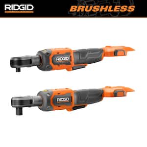 18V Brushless Cordless 2-Tool Combo Kit with 3/8 in. Ratchet and 1/2 in. Ratchet (Tools Only)