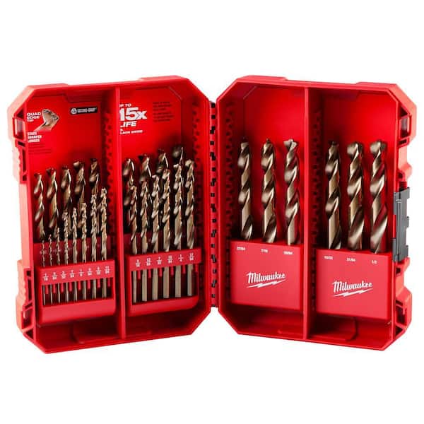Milwaukee Cobalt Red Helix Drill Bit Set for Drill Drivers (29