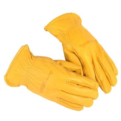 Forney 53159 Cowhide Leather Driver Suede Lined Mens Gloves X-Large Forney 53159 Cowhide Leather Driver Suede Lined Mens Gloves X-Large