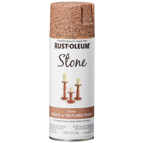 American Accents 12 Oz Stone Creations Sienna Textured Finish Spray Paint 342732 The Home Depot