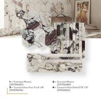 Jeffrey Court Calacatta Viola Multi Color 6 in x 18 in Polished Subway Marble Wall and Floor Tile (7.5 sq. ft./Case) 13245