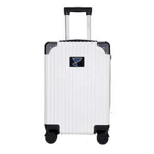 ST Louis Blues premium 2-Toned 21" Carry-On Hardcase in White