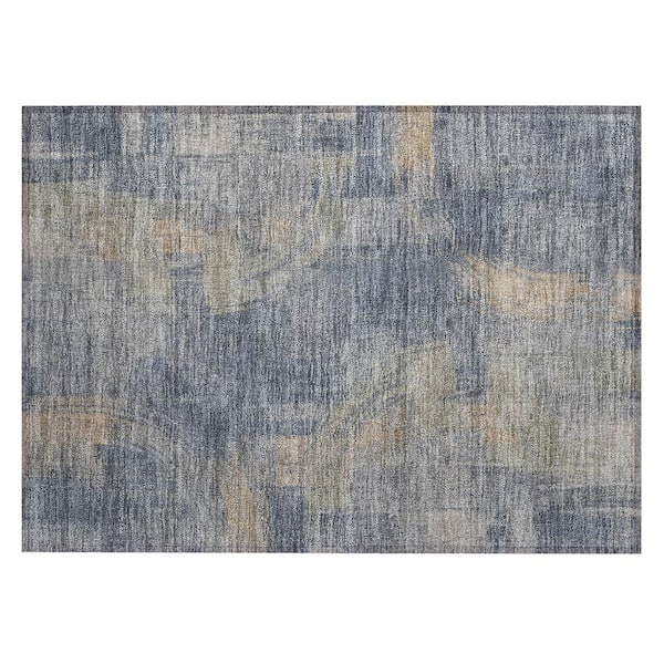 Chantille Machine Washable Indoor/Outdoor Abstract ACN2948 Granite 3 ft. x 4 ft. Area Rug