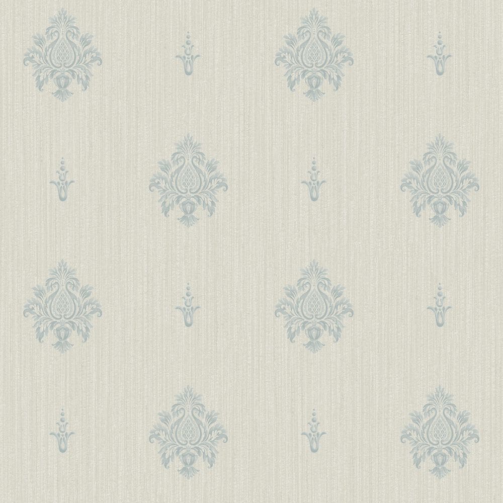 Palazzo 2 Collection Blue Italian Motif Vinyl on Non-Woven Non-Pasted Wallp