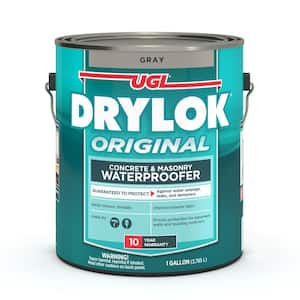 Original 1 gal. Gray Flat Latex Interior/Exterior Basement and Masonry Waterproofer