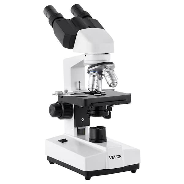 VEVOR Binocular Microscope, 40-5000X Magnification, Professional