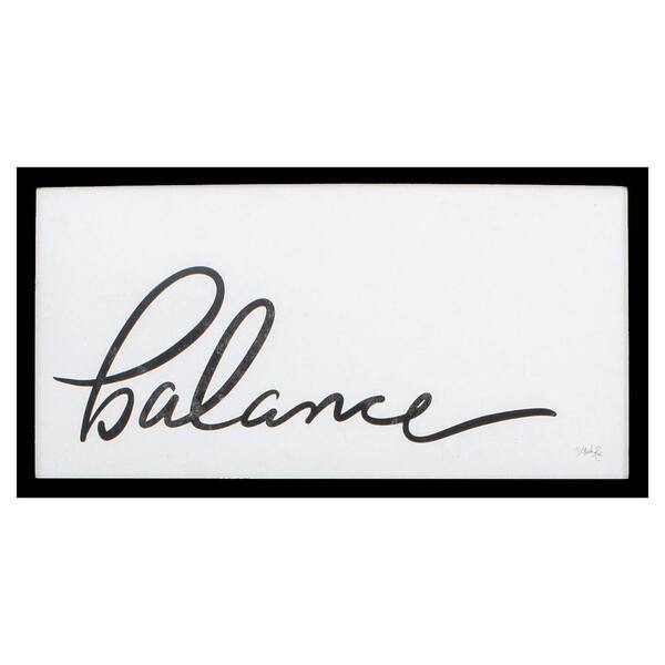 HomeRoots Victoria 25 in. x 13 in. Black Gallery Frame