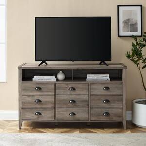 Details about   50 Inch Wide Television Stand Console For TV's Up To 55" Sargent Oak 