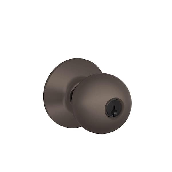 Schlage Orbit Oil Rubbed Bronze Keyed Entry Door Knob