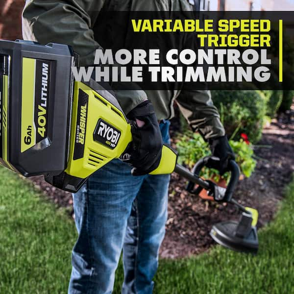 40-Volt Lithium-Ion Cordless Battery String Trimmer (Tool Only) – Ryobi  Deal Finders