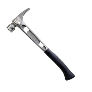 15 oz. Ti-Bone Milled Face Hammer with 18 in. Curved Handle