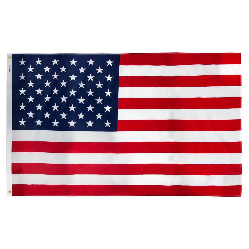 3x5ft Recycled Polyester American Flag with Brass Grommets