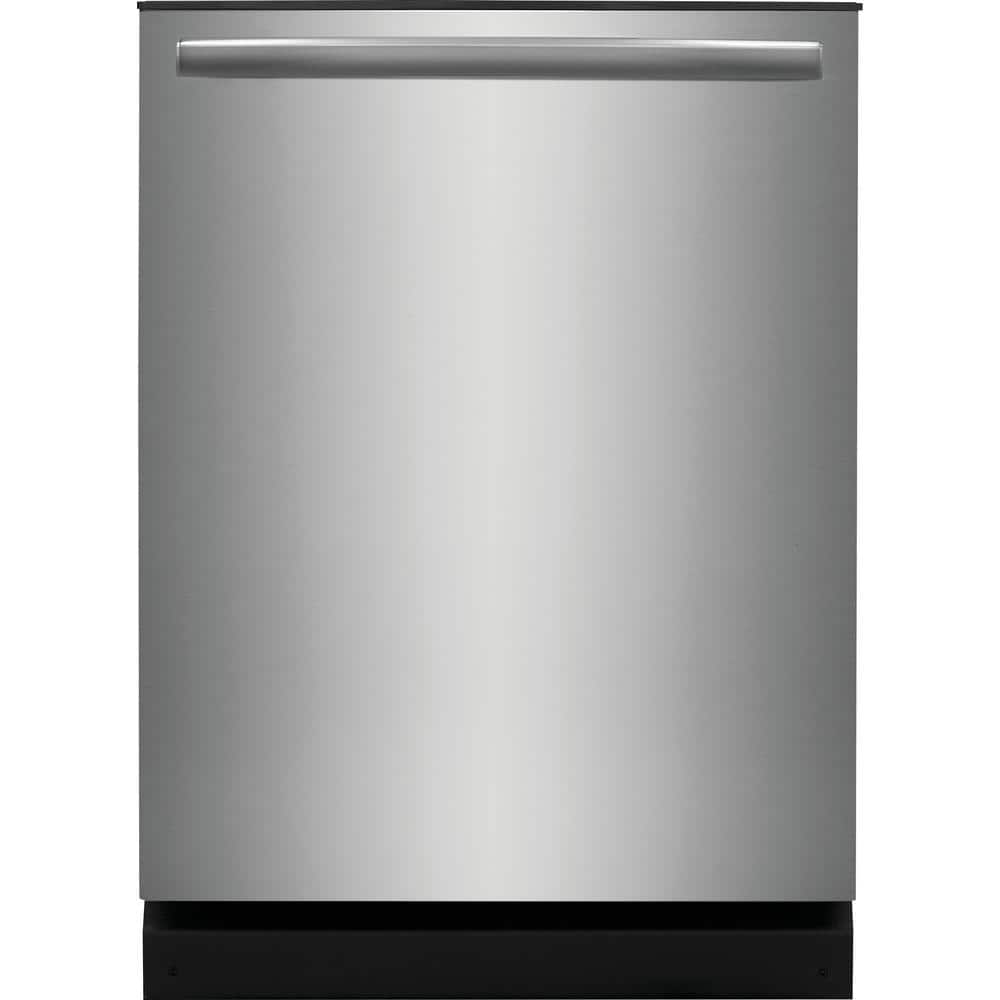 FRIGIDAIRE GALLERY 24 in. in Stainless Steel Built-In Tall Tub Dishwasher, Smudge-ProofÂ® Stainless Steel