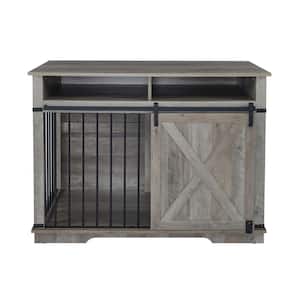 COZIWOW 39.4 in. L x 25.6 in. W x 29.9 in. H Dog Crate with