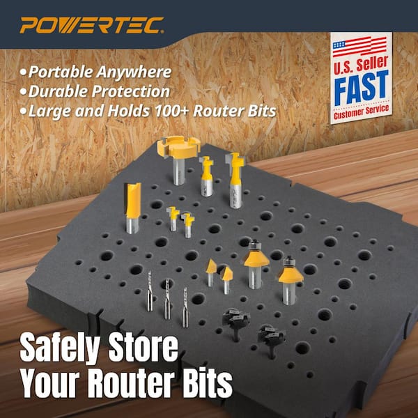 Router Bit Storage Tray for Festool Systainer SYS 1