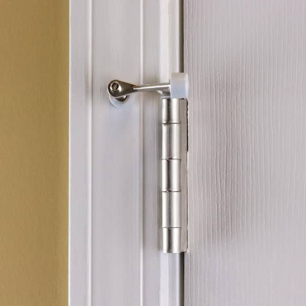 Better Home 6-pack Hinge Pin Satin Nickel Door Stopper Easy To Install 