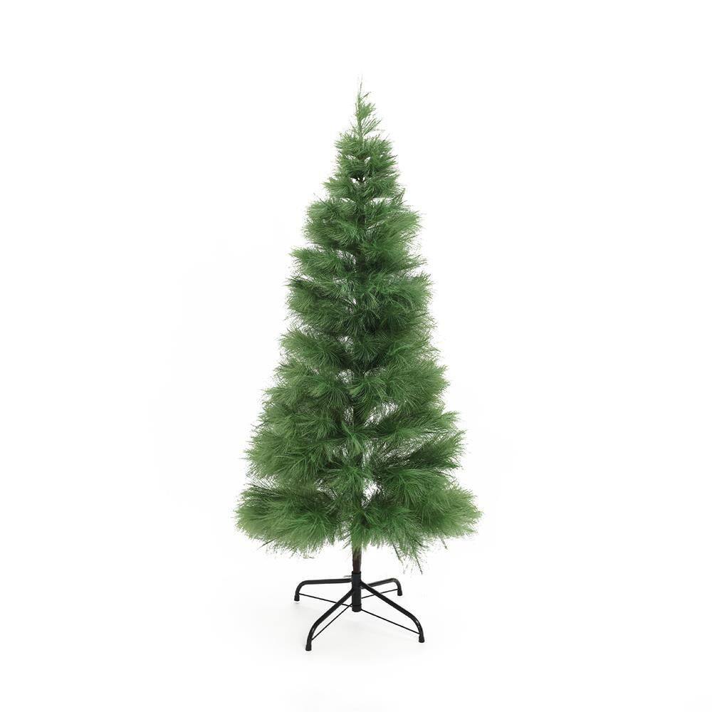 5 ft. Holiday Unlit Slim Pampas Artificial Christmas Tree in Green price history on PriceWatchPro