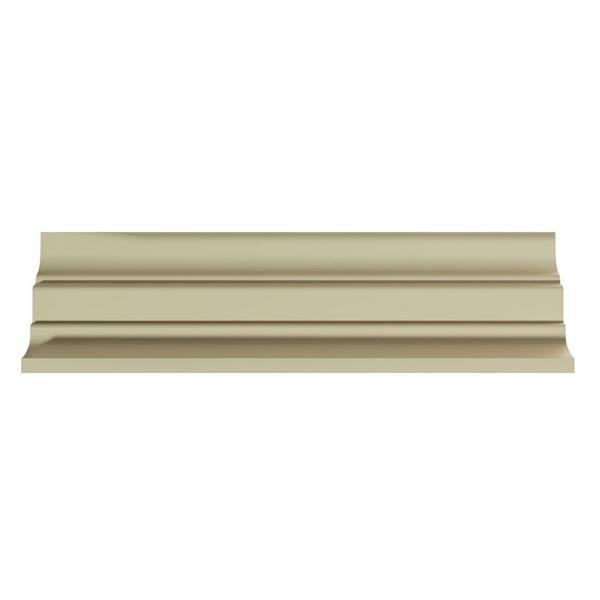 Ekena Millwork Henry 7.875 in. D x 12.625 in. W x 96 in. L Polyurethane Crown Moulding