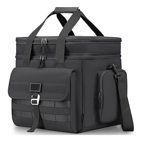 36 qt. Leakproof Expandable Soft-Side Cooler Bag Waterproof Insulated with Large Capacity for Travel Camping Beach