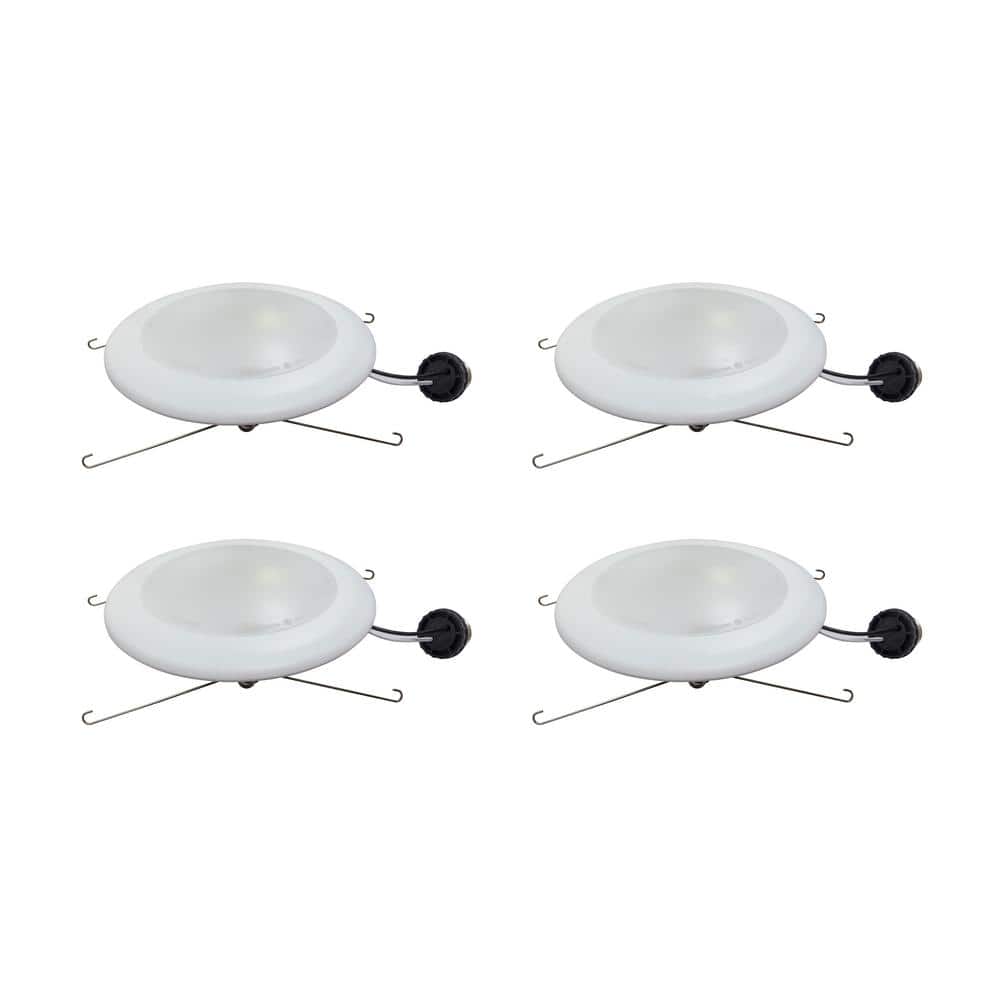 7.5-Inch White Aluminum LED Recessed Lighting Kit