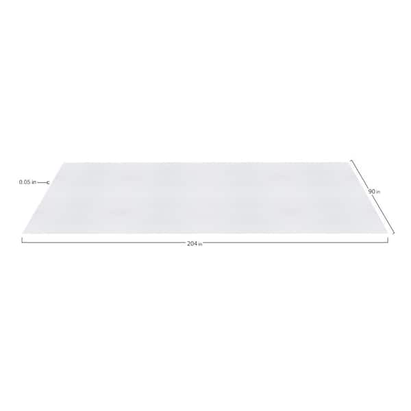 【タグ付き】GAERNE G. SPRINT マットホワイト 35 G-Floor Ceramic Textured Clear 7.5 ft. x 17 ft. 50 mil Vinyl