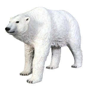 47 in. H The Polar Bear on The Prowl Statue
