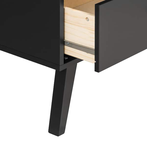 New In The Box Nota Modern Black Metal Book Stand, two piece
