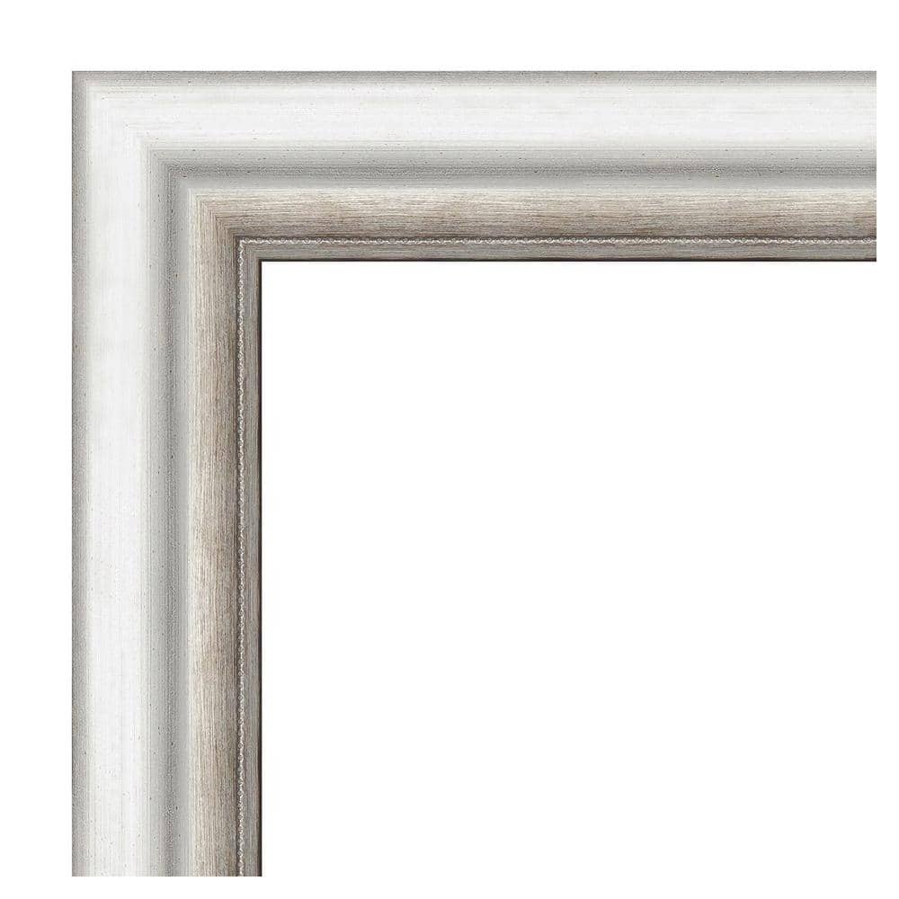 Distressed Silver Polystyrene Rectangular Wall Picture Frame 30" x 24"