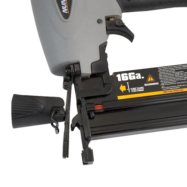 NuMax Pneumatic 2-In-1 18-Gauge Brad Nailer and Stapler with Fasteners  (4000-Count) S2118GWN - The Home Depot
