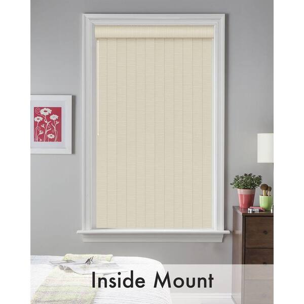 Bali Cut-to-Size 3.5 in. W x 60 in. L Sula Whisper 3.5 Vertical Blind/Louver Set