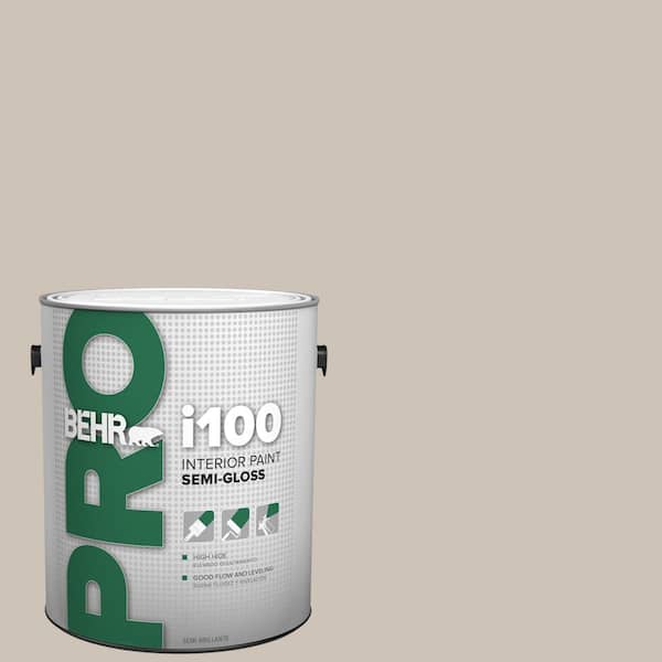 BEHR PRO 1 gal. #720C-3 Wheat Bread Semi-Gloss Interior Paint