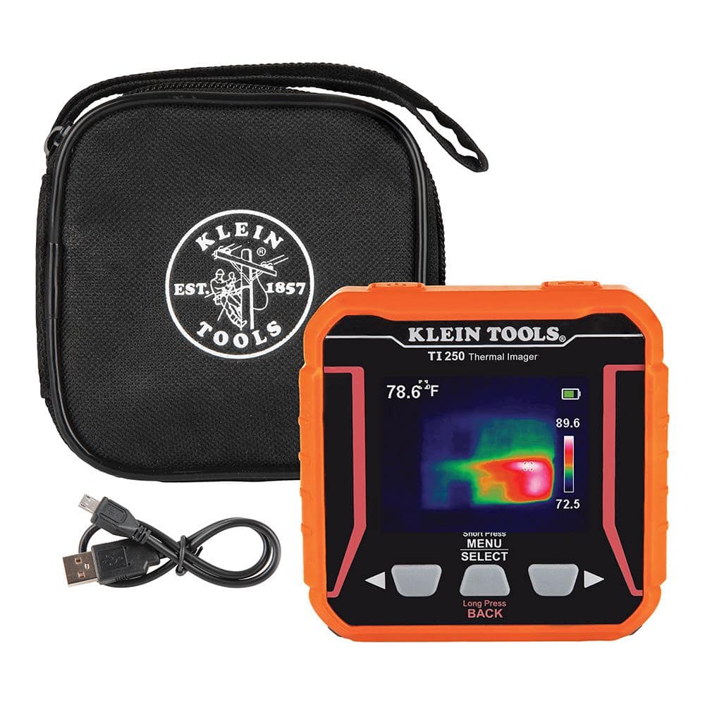 Klein Tools Rechargeable Thermal Imaging Camera TI250 - The Home Depot