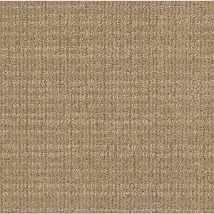 Recognition II - Perennial - Brown 24 oz. Nylon Pattern Installed Carpet