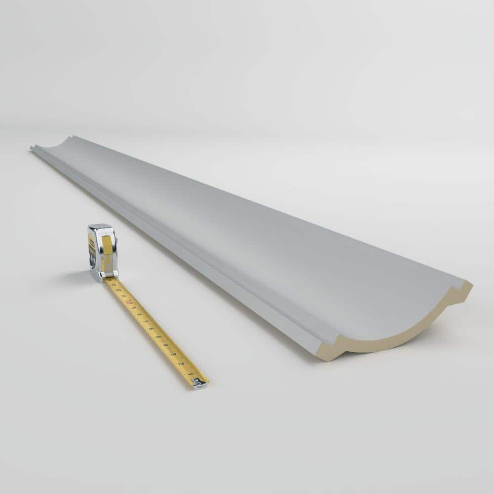 Graham 6" x 94.5" Unfinished Polyurethane Crown Moulding