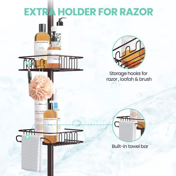 Bathroom Shower Caddy Bronze - Made By Design™