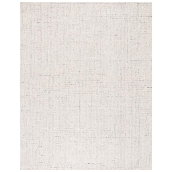 SAFAVIEH Abstract Ivory/Light Gray 10 ft. x 14 ft. Speckled Area Rug