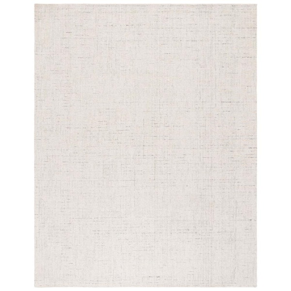 SAFAVIEH Abstract Ivory/Light Gray 9 ft. x 12 ft. Speckled Area Rug