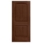 36 in. x 80 in. Santa Fe Milk Chocolate Stain Molded Composite MDF Interior Door Slab