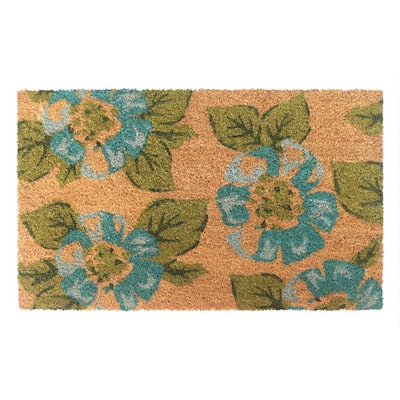 RugMast Indoor Door Mat 20X30 Blue