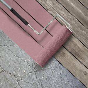 1 gal. #S130-4 Cherry Juice Textured Low-Lustre Enamel Interior/Exterior Porch and Patio Anti-Slip Floor Paint