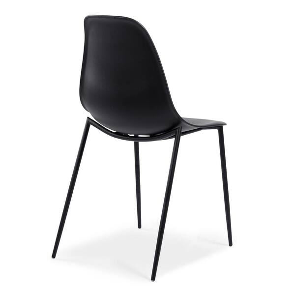 hard plastic dining chairs