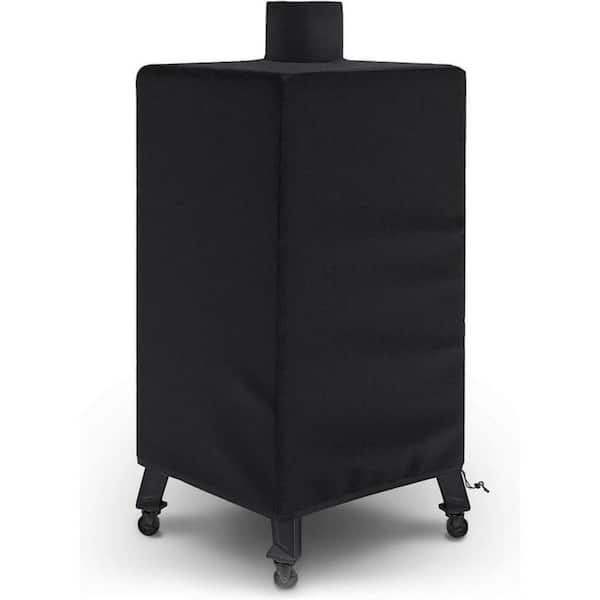 Black Heavy-Duty Waterproof BBQ Grill Cover