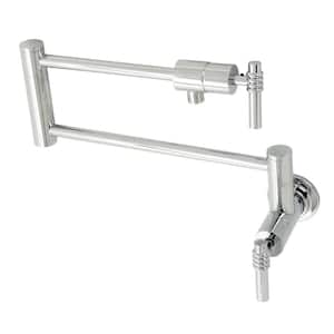 Milano Wall Mount Pot Filler in Polished Chrome