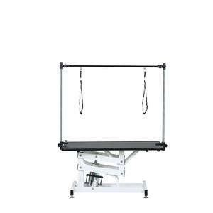 43 in. Adjustable Heavy Type Hydraulic Pet Dog Grooming Table with Adjustable Arm and Noose