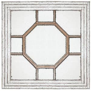 Large Square Antique Mirror (48 in. H x 48 in. W)