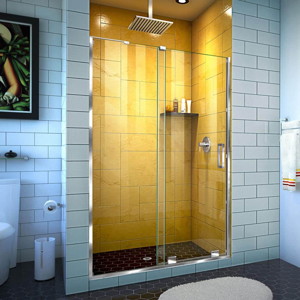 Mirage-Z 44-60'' Frameless Clear Glass Sliding Shower Door