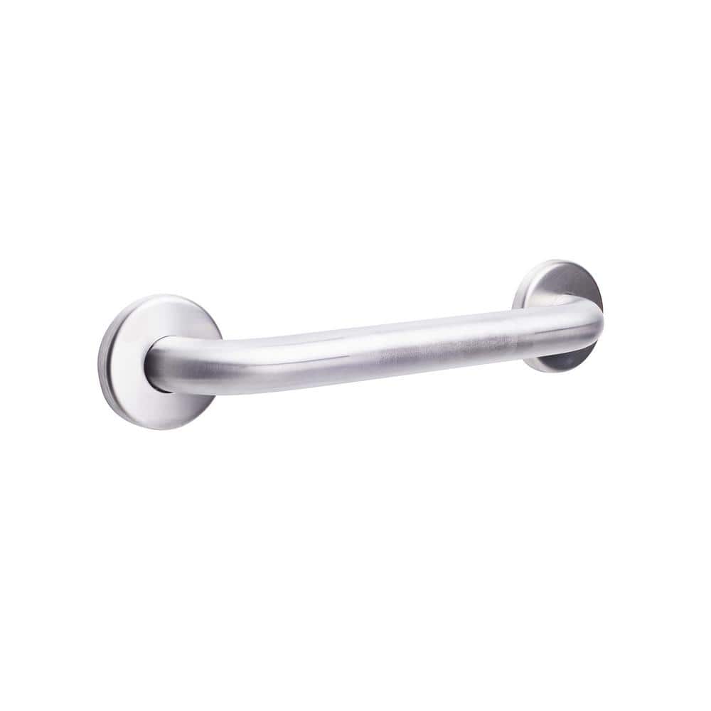 CSI Bathware 27 in. Concealed Screw Grab Bar in Satin Peened BARSB27