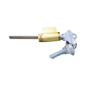 Key in Knob Lever Cylinder with Brass Finish, SC1